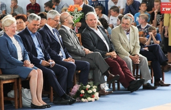 Otwarcie hali sportowej w Ciosańcu