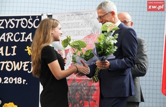 Otwarcie hali sportowej w Ciosańcu