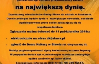 Zbliża się Jesienny Piknik Rodzinny