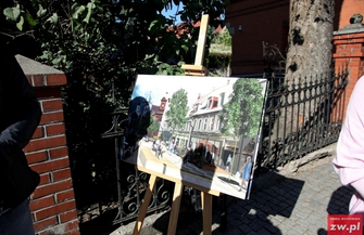 Antkowiak przedstawia nową ulicę Bohaterów Westerplatte. Ma to być ciąg pieszo-rowerowy i miejsce spotkań