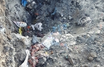 Hałdy śmieci w Osowej Sieni