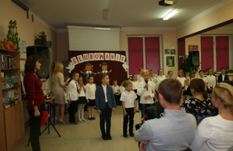 Ślubowanie pierwszoklasistów w SP 3