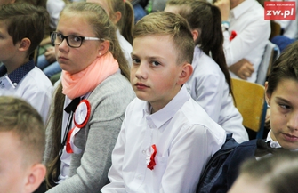 Obchody Święta Niepodległości w Szkole Podstawowej w Sławie