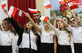 Obchody Święta Niepodległości w Szkole Podstawowej w Sławie