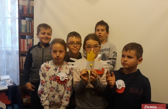 Zajęcia patriotyczne w Sicinach