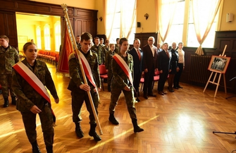 Akt nadania klasom mundurowym stopni awansu