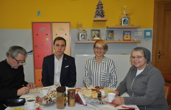 Świąteczne spotkanie przedszkolaków.