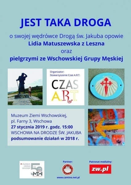 Jest taka droga - zaproszenie na spotkanie podsumowujące działania wokół Drogi św. Jakuba