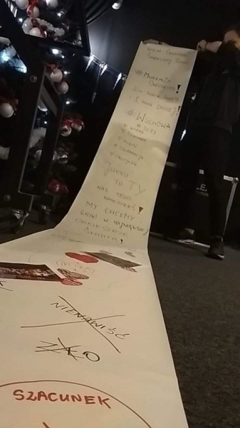 Wolontariusze napisali list do Jurka Owsiaka