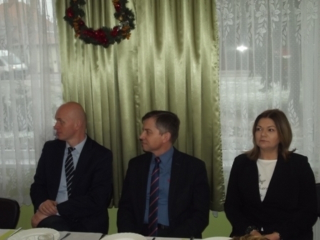 Noworoczne spotkanie koła Związku Niewidomych
