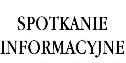 Spotkanie informacyjne dla organizacji pozarządowych