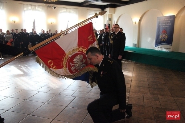 Tomasz Sosnowski żegna się ze służbą strażaka