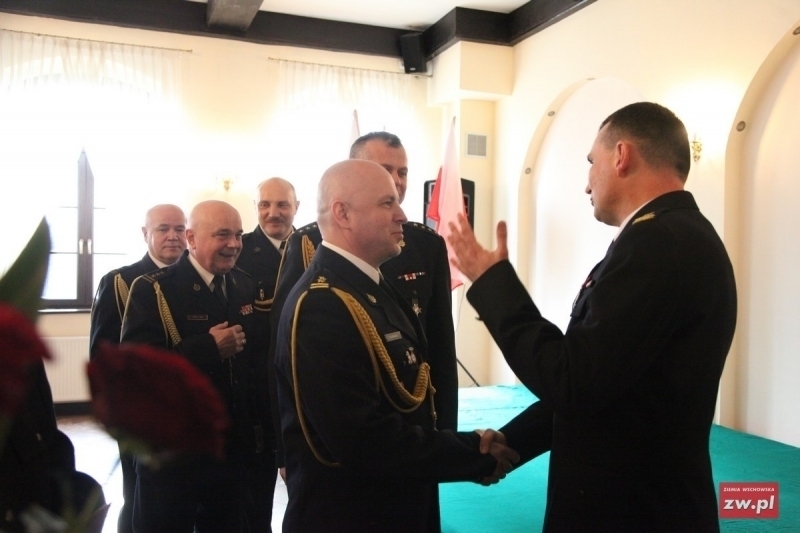 Tomasz Sosnowski żegna się ze służbą strażaka