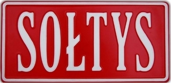 Podziękowanie dla ustępujących sołtysów