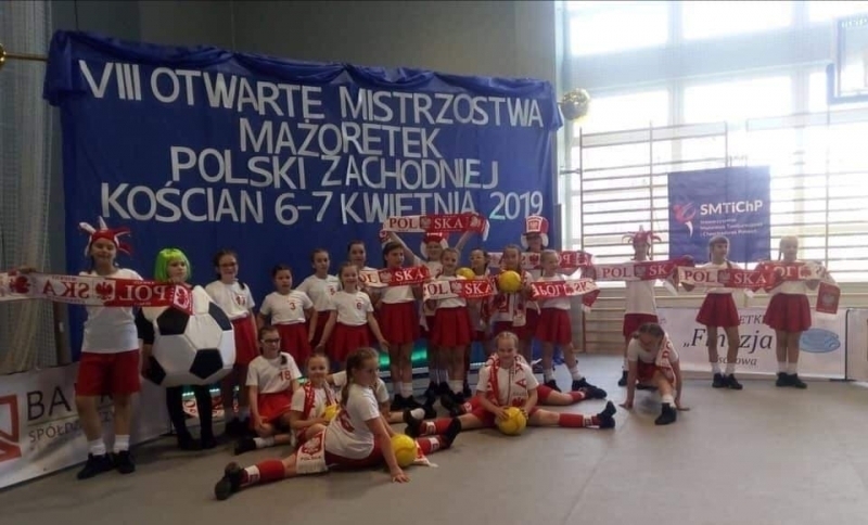 Dobry występ wschowskich mażoretek podczas Mistrzostw Polski Zachodniej w Kościanie