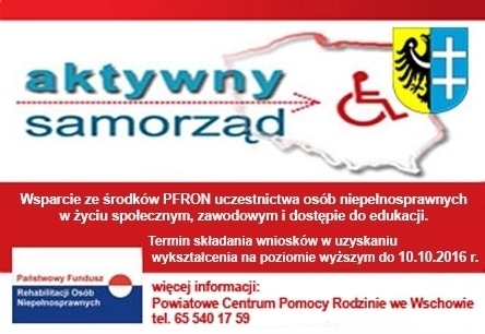 Pilotażowy Program AKTYWNY SAMORZĄD 2019