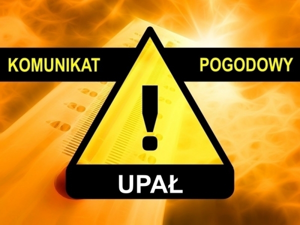 Uwaga Ostrzeżenie o upale
