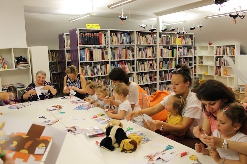 Klubik Maluszka w Bibliotece Publicznej we Wschowie