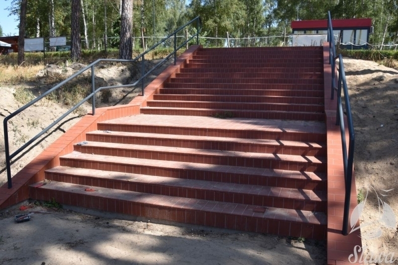 Nowa plaża w Sławie