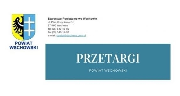 Przetargi w Starostwie Powiatowym we Wschowie