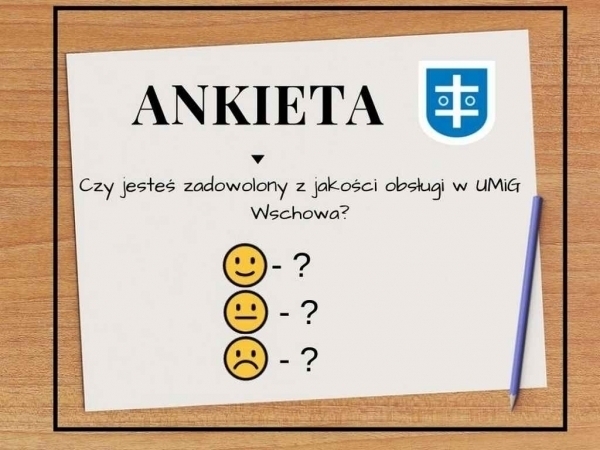 Ankieta o jakości obsługi w UMiG we Wschowie