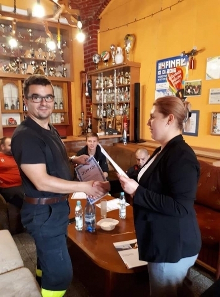 Druhowie z OSP Sława docenieni