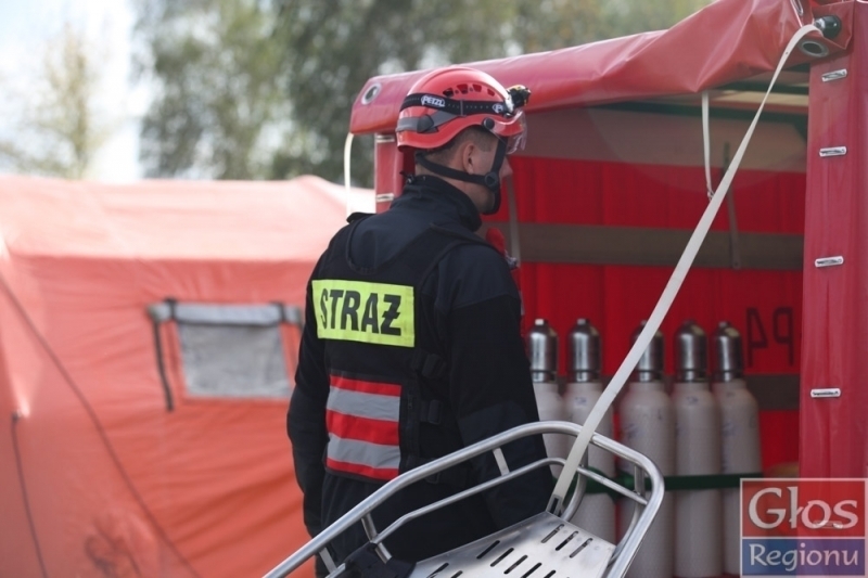 Tym razem to tylko ćwiczenia - pozorowane działania ratownicze w Szlichtyngowej