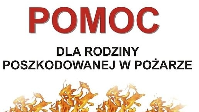 Pomagają poszkodowanej w pożarze rodzinie z Zamysłowa