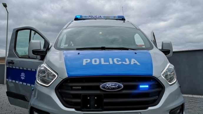 Uroczyste przekazanie radiowozów