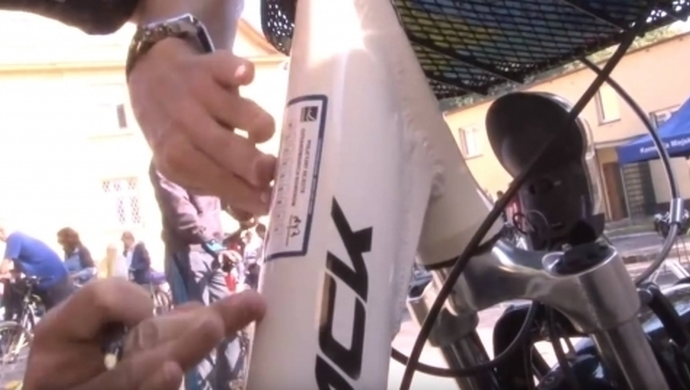 Znakowanie rowerów w Lesznie i okolicach