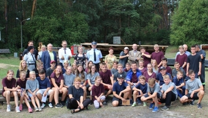 Obóz w Lginiu dla Młodzieżowych Drużyn Pożarniczych