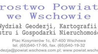 Informacja o wywieszeniu wykazu dla nieruchomości, położonej w obrębie Kuźnica Głogowska
