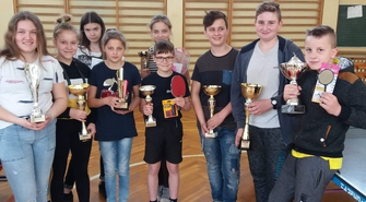 Wyniki turnieju o mistrzostwo Wschowy w tenisie stołowym