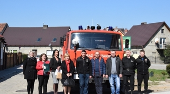 Nowe auto dla strażaków ochotników z Chróściny