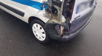 Pijany kierowca spowodował wypadek na wiadukcie