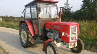 Traktorzysta wymusił pierszeństwo