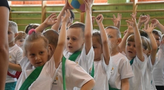 Olimpiada dziecięca w Przedszkolu w Sławie