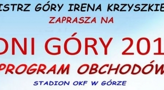 Atrakcje i koncerty na Dniach Góry 2019