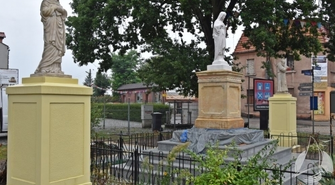 Nowe figury świętych w Sławie