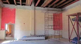 Remont sali wiejskiej w Ślubowie