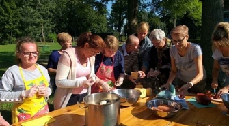 Zabawy sportowe i integracyjne ważne dla mieszkańców DPS