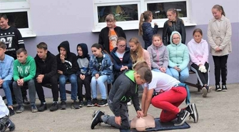 Uczniowie doskonalili swoje umiejętności.