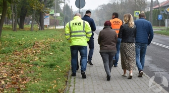 Nowy chodnik w Sławie