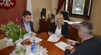 Szedziec - nowy chodnik