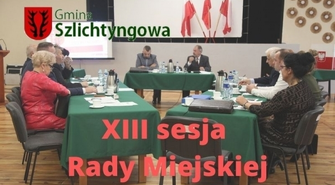 XIII sesja Rady Miejskiej