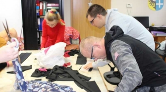 Uczestnicy WTZ pomogli