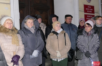 Milczący protest we Wschowie