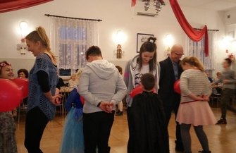 Zabawa karnawałowa dla dzieci w Przyczynie Górnej