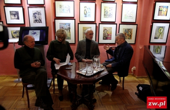 Promocja katalogu w muzeum. Mirosław Ratajczak Ten zbiór jest dla mnie czymś szalonym