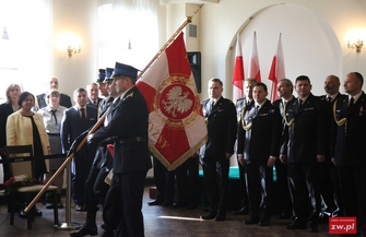 Tomasz Sosnowski żegna się ze służbą strażaka